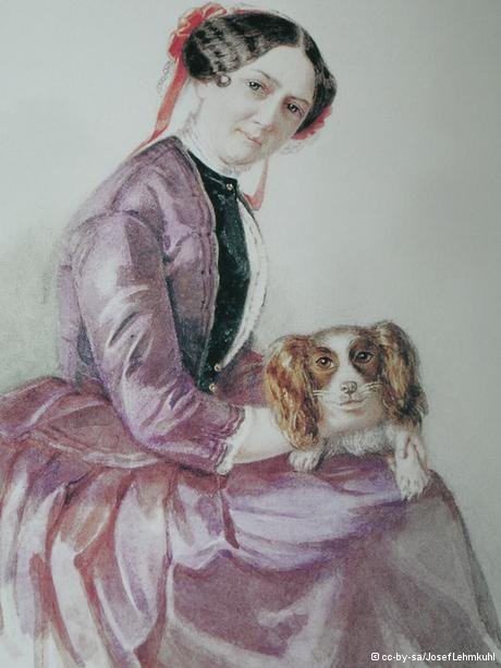 Wagner Retrato de Minna Wagner.