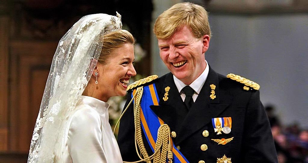 Christian Vásquez Guillermo Alexander y su esposa, la argentina Maxima Zorreguieta.