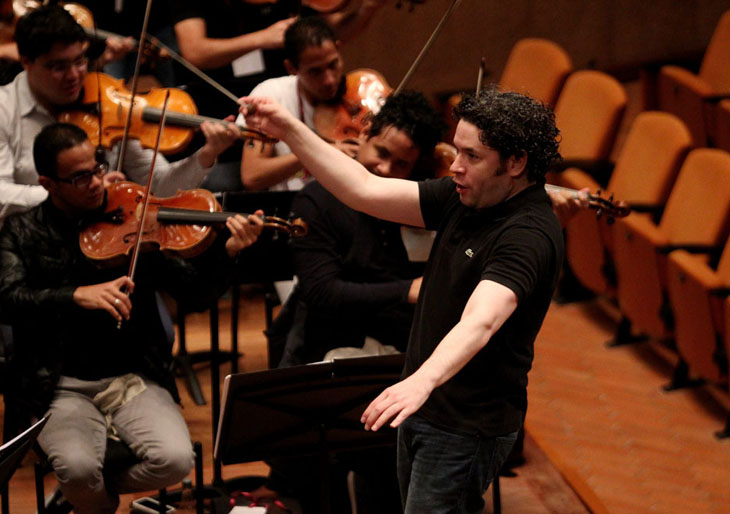 Dudamel y la Sinfónica Simón Bolívar finalizan hoy en Bogotá su Gira Latinoamericana por la Vida y la Paz