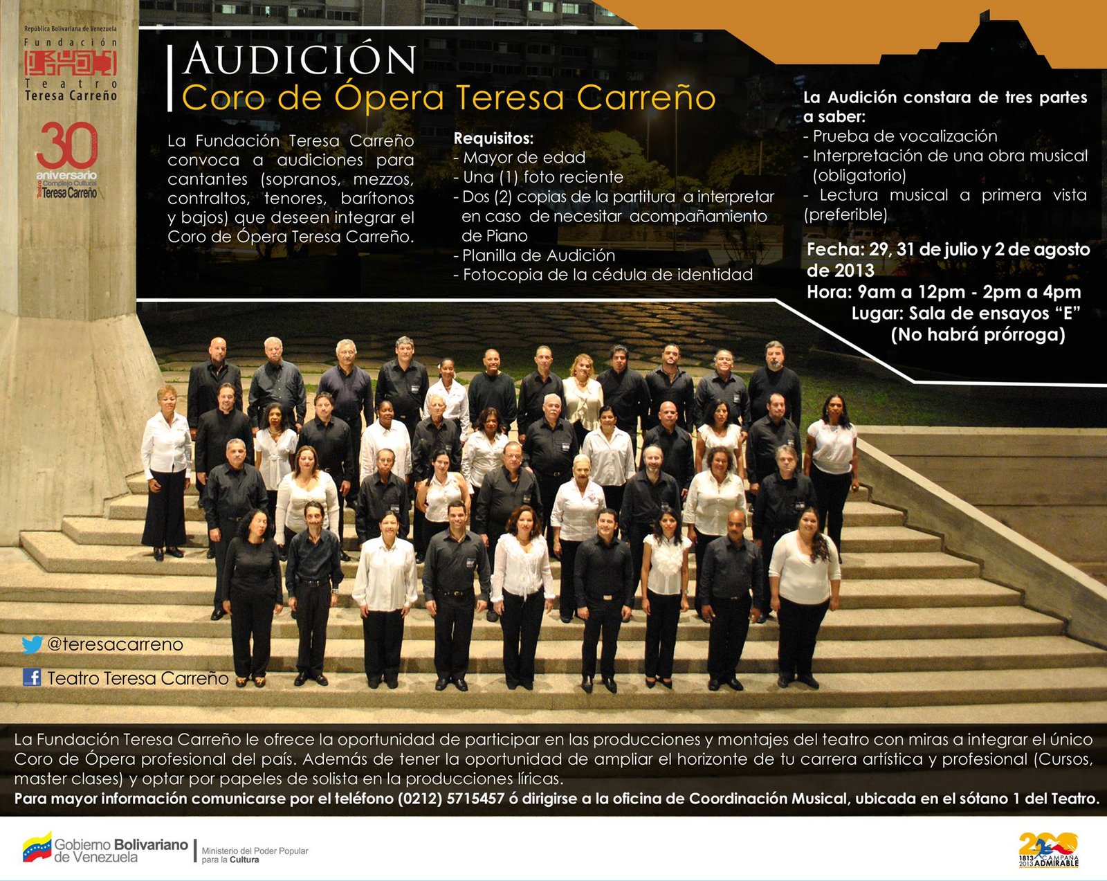 Coro de Ópera Coro de Ópera Teresa Carreño