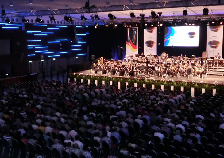 El público holandés plenó los escenarios donde se presentaron los músicos venezolanos