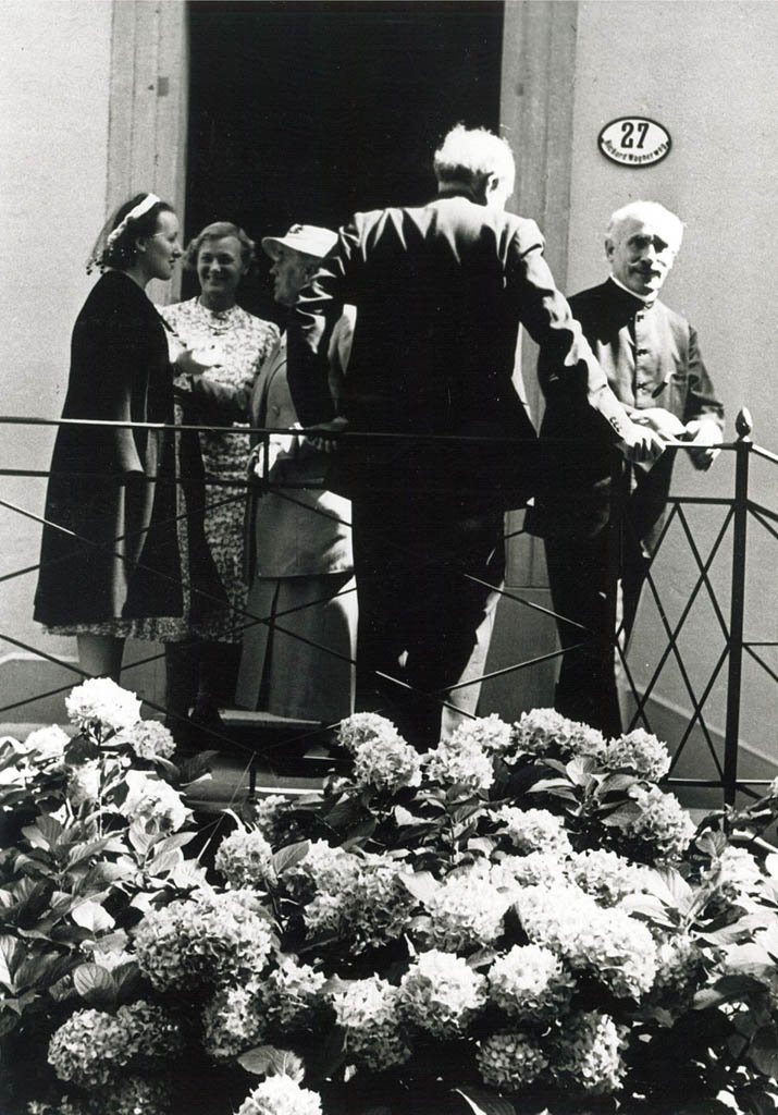 Arturo Toscanini en el concierto inaugural en 1938 en la casa de Wagner en la ciudad. / Archiv lucerne festival
