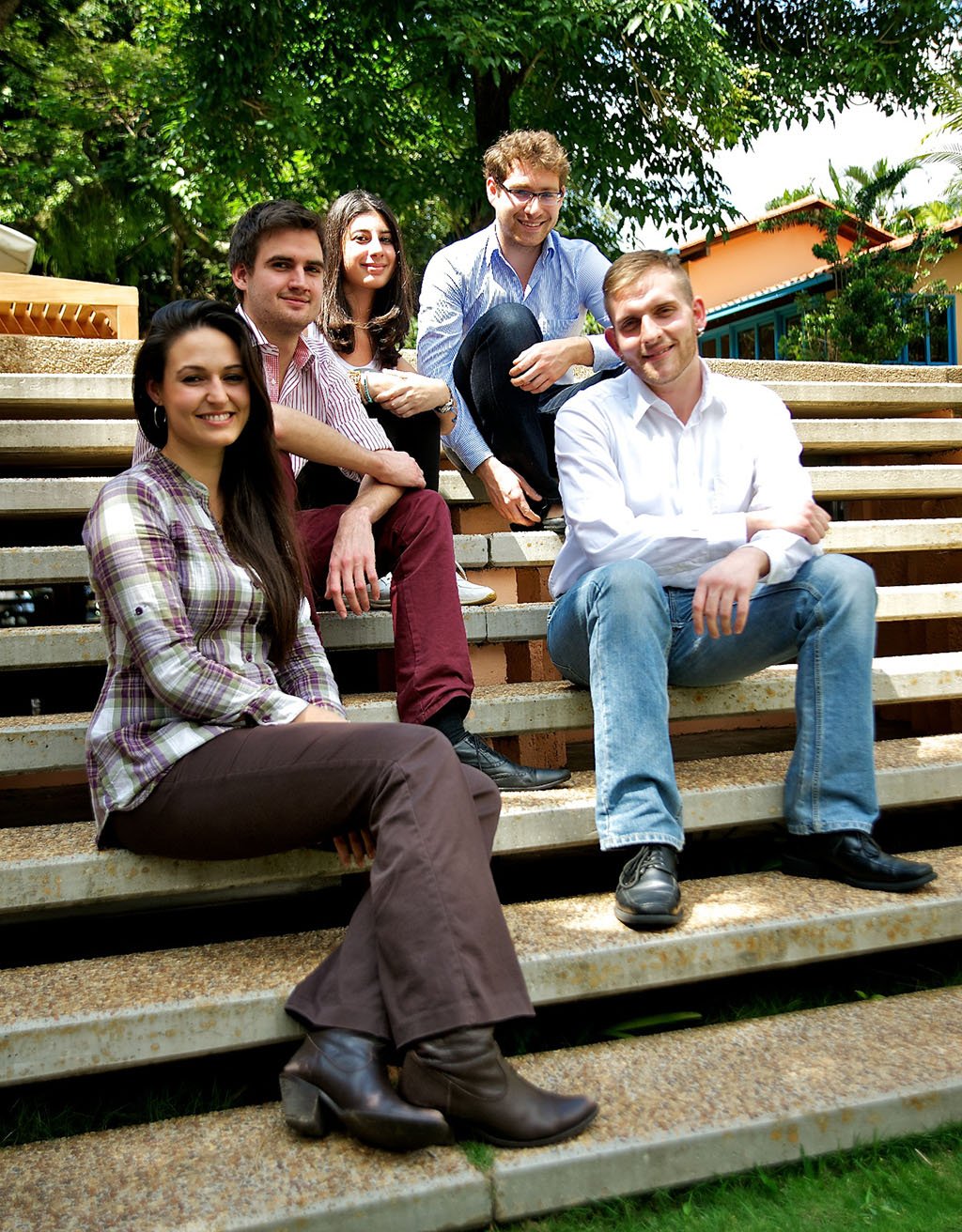 Festival Europeo de Solistas de izquierda a derecha: Anabel Montesinos, España Bernhard Mitmesser, Austria Ylenia Cimino, Italia Michal Karol Szymanowski, Polonia Vasilio Manis, Alemania