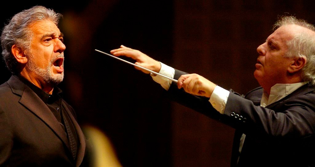 Barenboim Daniel Barenboim y Plácido Domingo