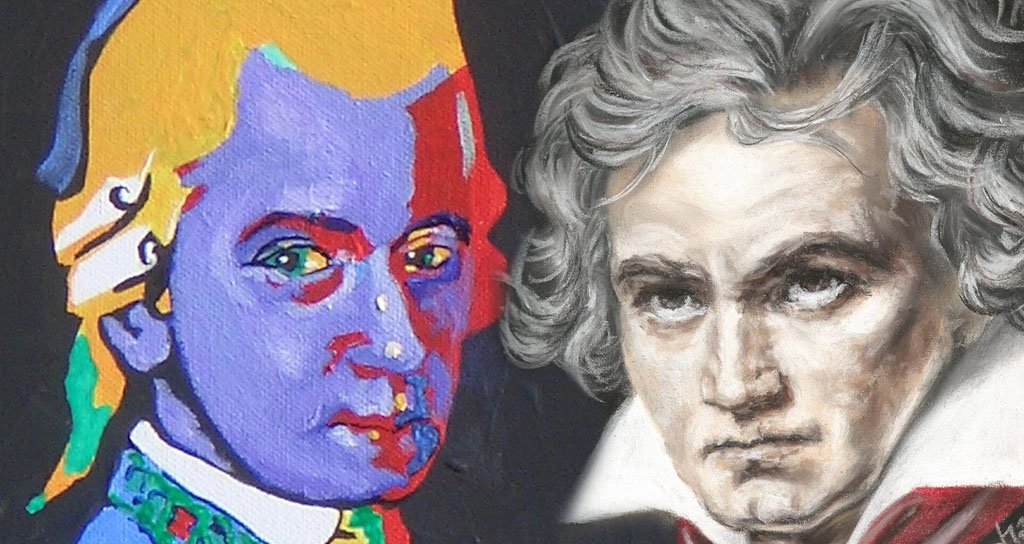 Mozart Mozart adelanta a Beethoven