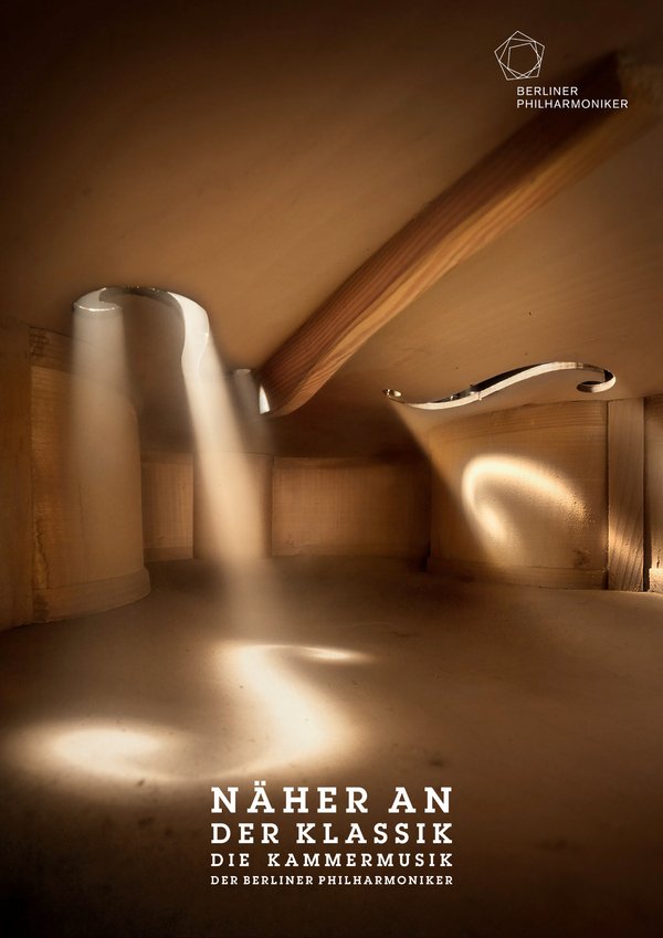 CONCEPT: MONA SIBAI/ BJÖRN EWERS CLIENT: Stiftung Berliner Philharmoniker AGENCY: Scholz & Friends Berlin PHOTOGRAPHER: Mierswa-Kluska ART DIRECTOR: Björn Ewers COPYWRITER: Mona Sibai
