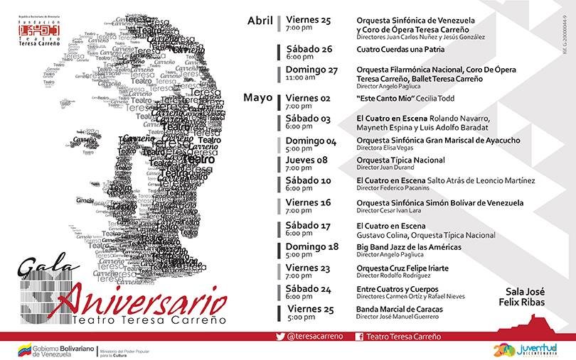Teresa Carreño Programación Teatro Teresa Carreño