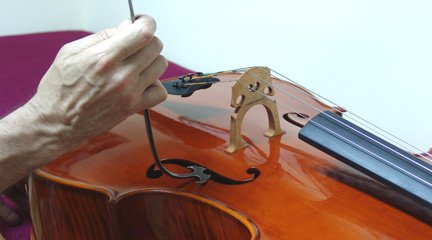 nota falsa La nota falsa o “lobo” en los instrumentos de arco