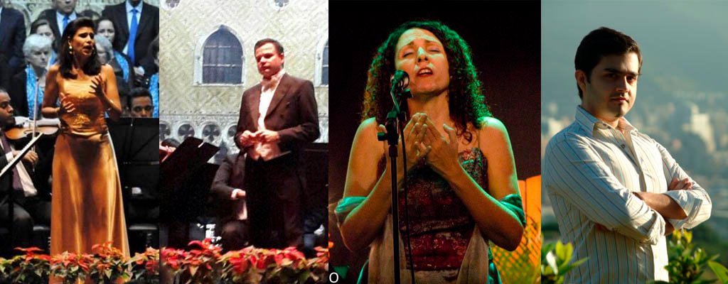 Rosanna Rizzo, Andrés Perillo, Geraldina Méndez, José Rafael Silva