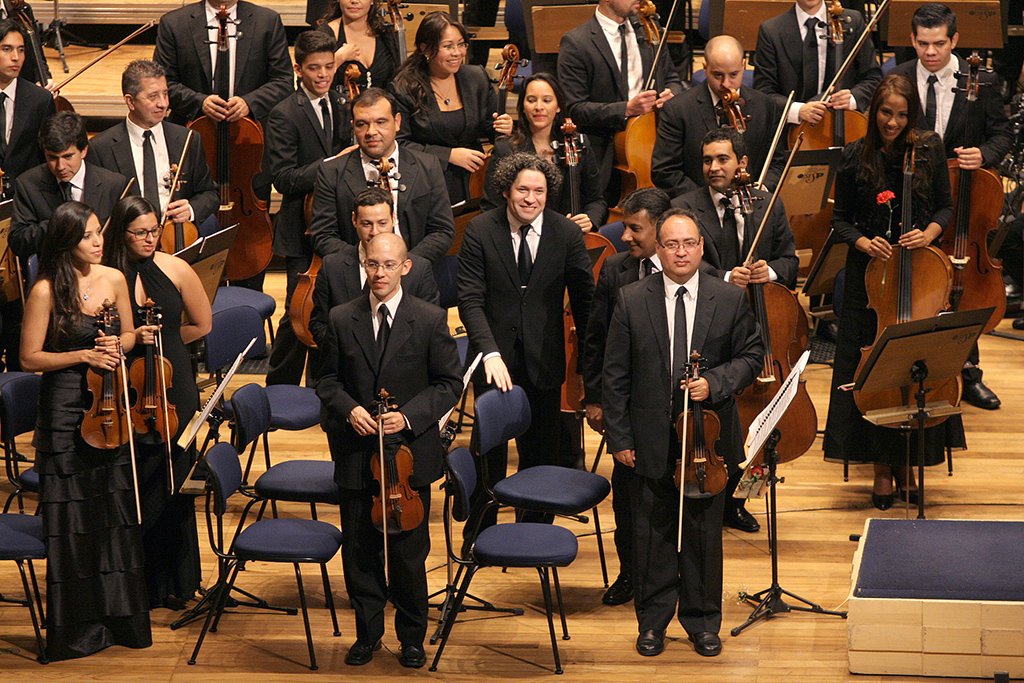 Mahler Gustavo Dudamel demostró vitalidad junto a la Simón Bolívar Fotografías: Izilda França