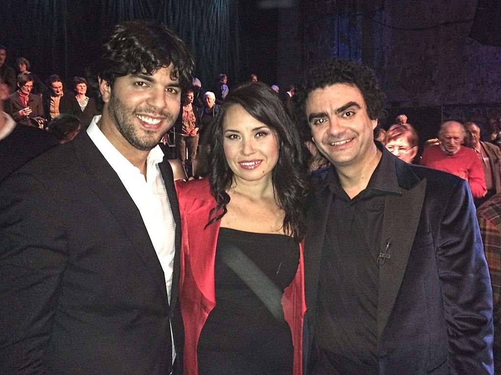 Domingo García Hindoyan Domingo García Hindoyan, Sonya Yoncheva, Rolando Villazón