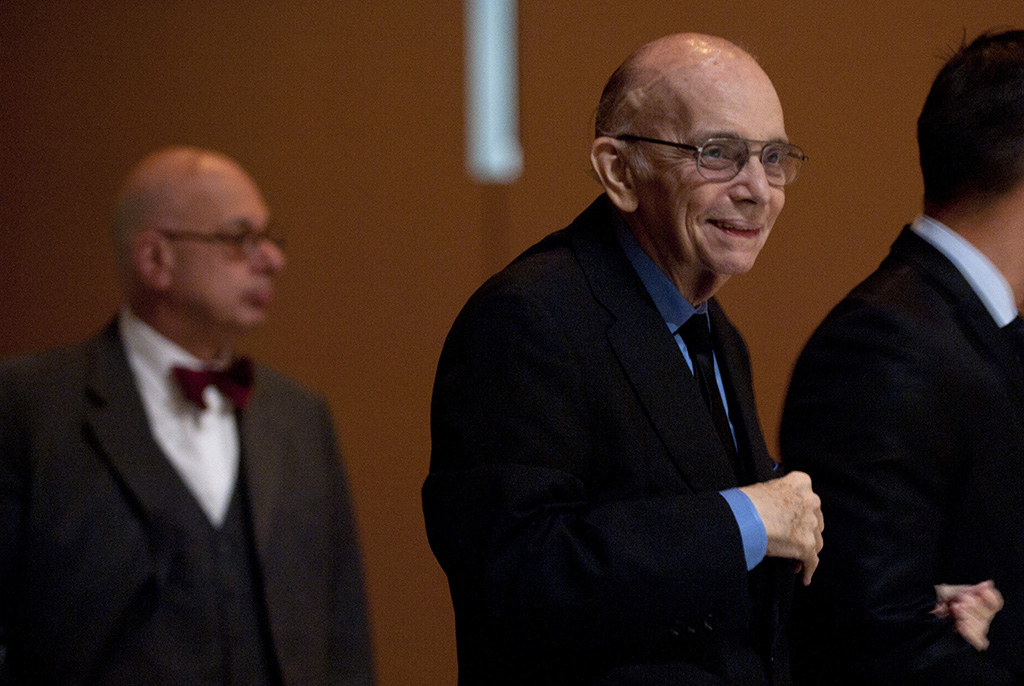 Maestro José Antonio Abreu, fundador de El Sistema,recibe an honorary doctorate degree from Bard College Saturday September 20, 2014, at The Richard B. Fisher Center for the Performing Arts at Bard College in Annandale-on-Hudson, N.Y. (Karl Rabe photo)