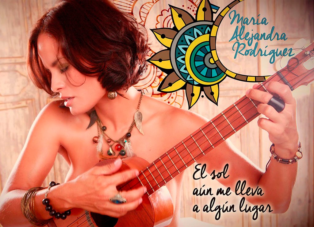 mujer María Alejandra Rodríguez estrena sus temas en sinfónico