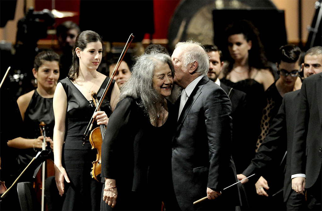 Martha Argerich y Daniel Barenboim