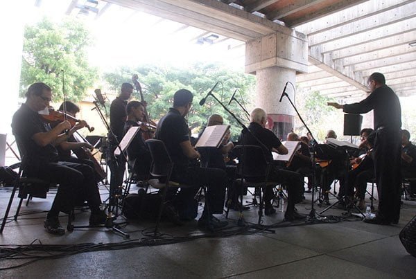 La Orquesta Típica Nacional sonó para los caraqueños en la Plaza Juan Pedro López