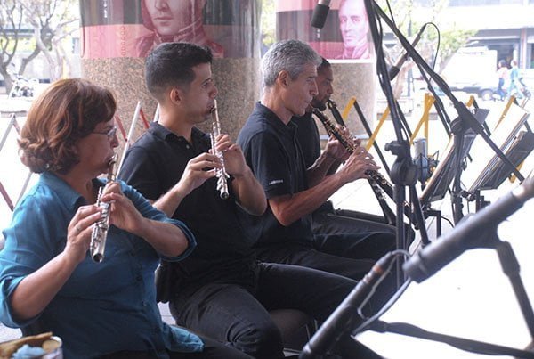 La Orquesta Típica Nacional sonó para los caraqueños en la Plaza Juan Pedro López